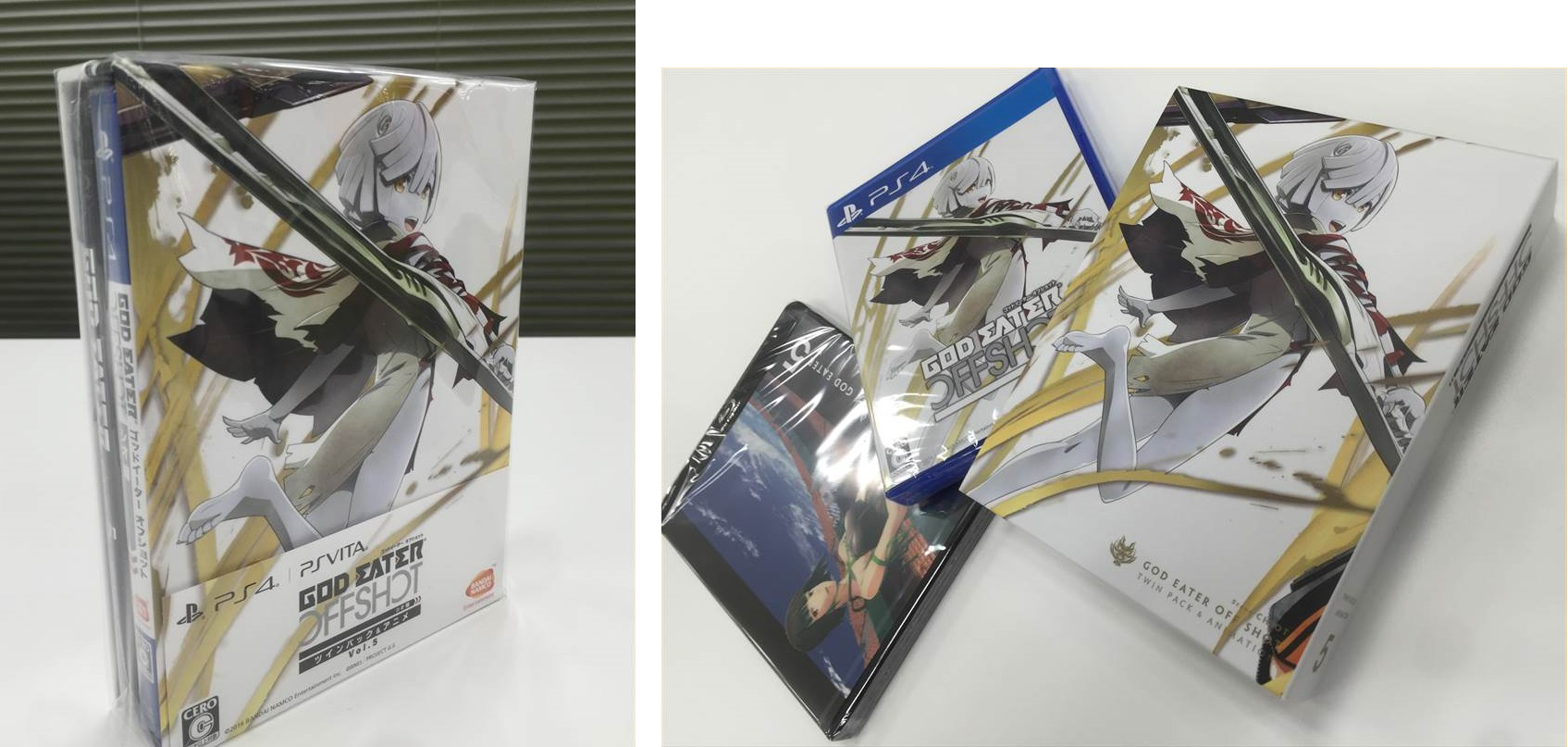 GOD EATER OFF SHOT<シオ編> ツインパック&アニメVol.5【買取