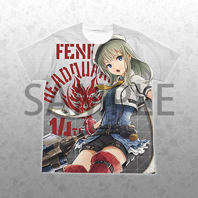 GOD EATER RESONANT OPS エリナ・デア=フォーゲルヴァイデ フルグラフィックTシャツ